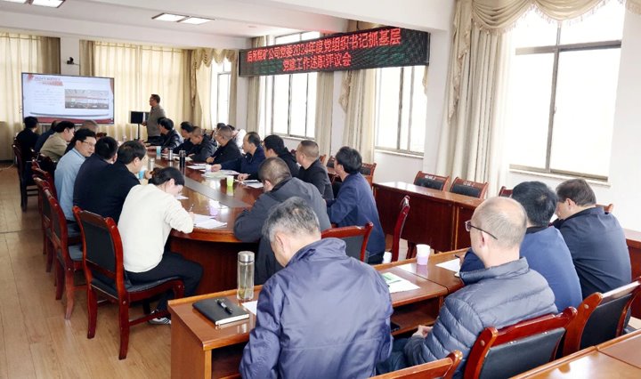 以“述”亮绩，以“评”促干│后所煤矿公司党委召开2024年度党组织书记抓基层党建工作述职评议查核会